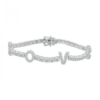 Love Spell Love Bracelet - 10.25 Ct. T.w. in Sterling Silver